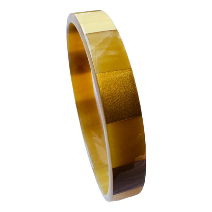 Détail bracelet corne Harmony reflets naturels - Trendy's Jewels