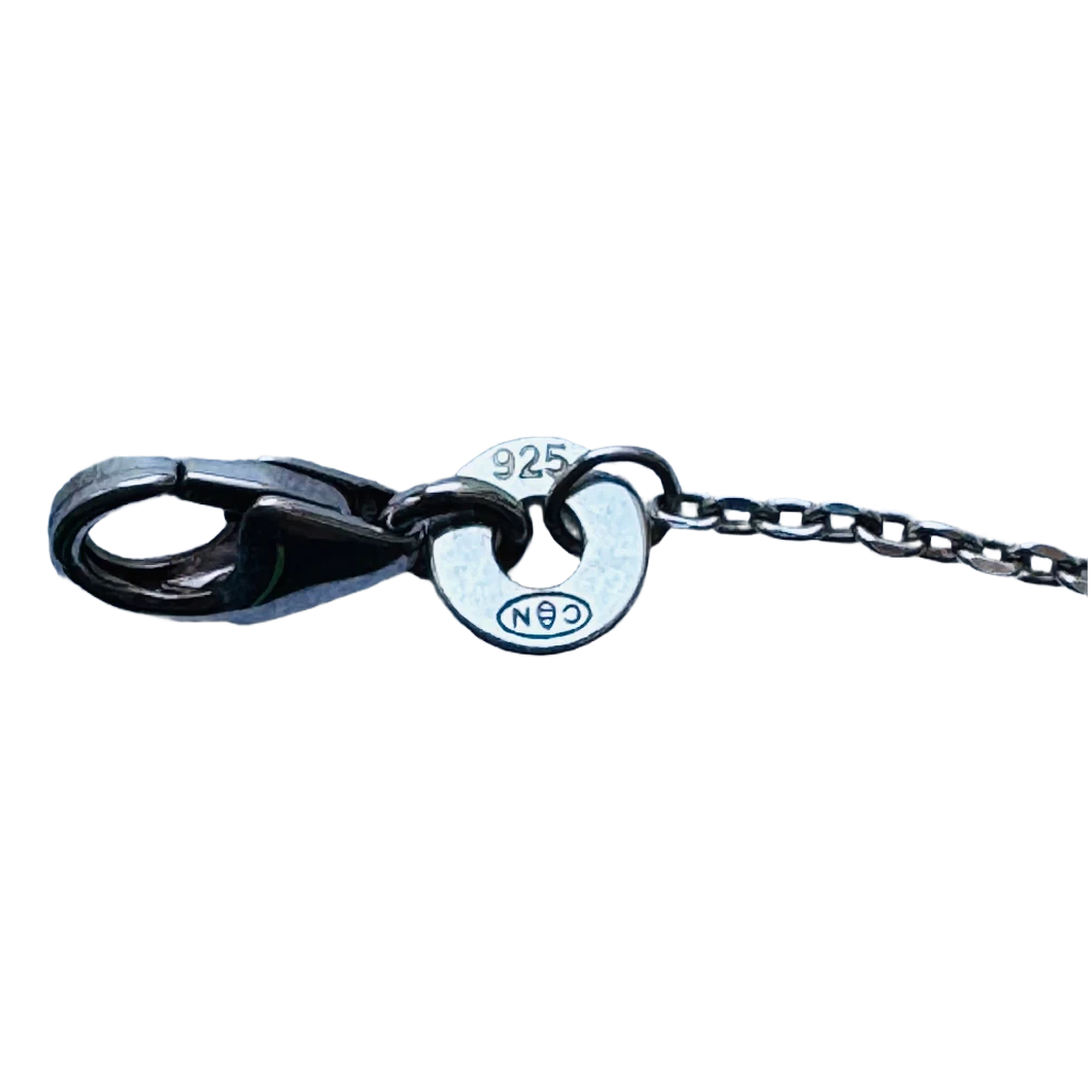Bracelet enfant argent licorne, fond blanc - Trendy's Jewels